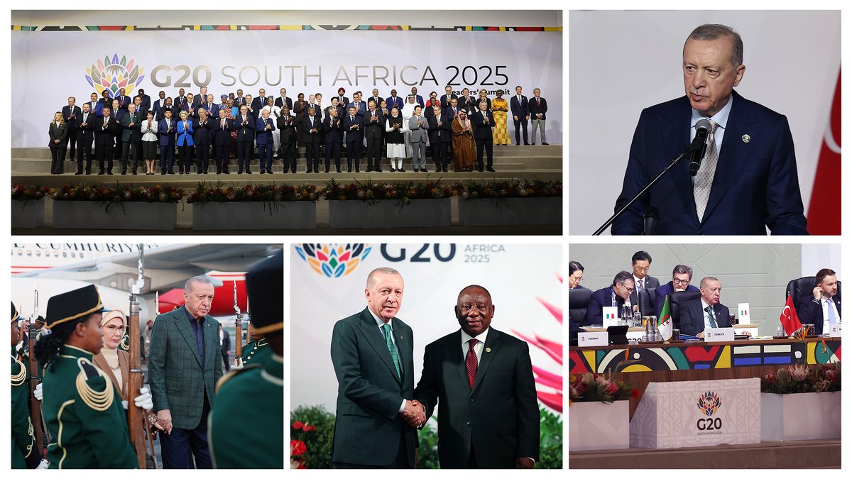 Türkiye Cumhurbaşkanı Erdoğan G20 Johannesburg Zirvesi'ni Değerlendirdi