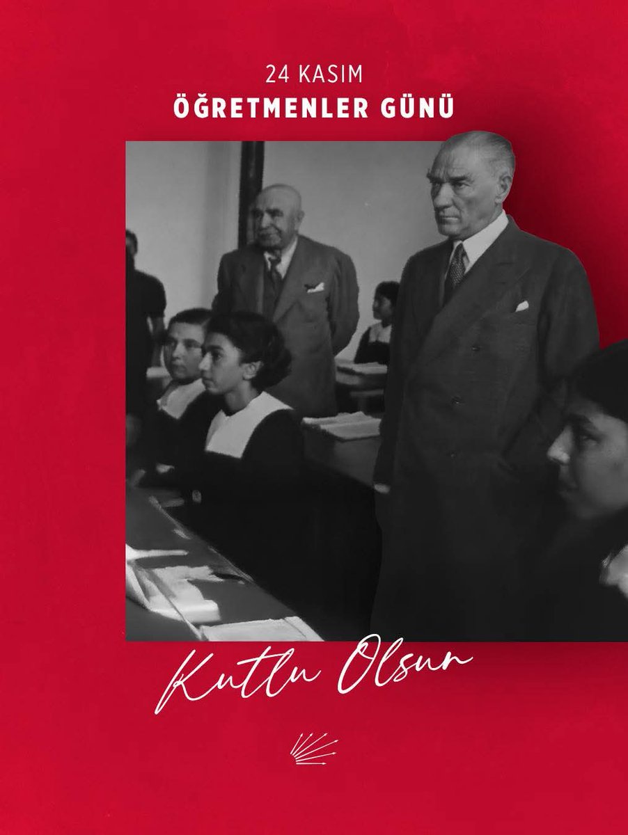 CHP Afyonkarahisar İl Başkanı Erhan, 24 Kasım Öğretmenler Günü'nü Kutladı