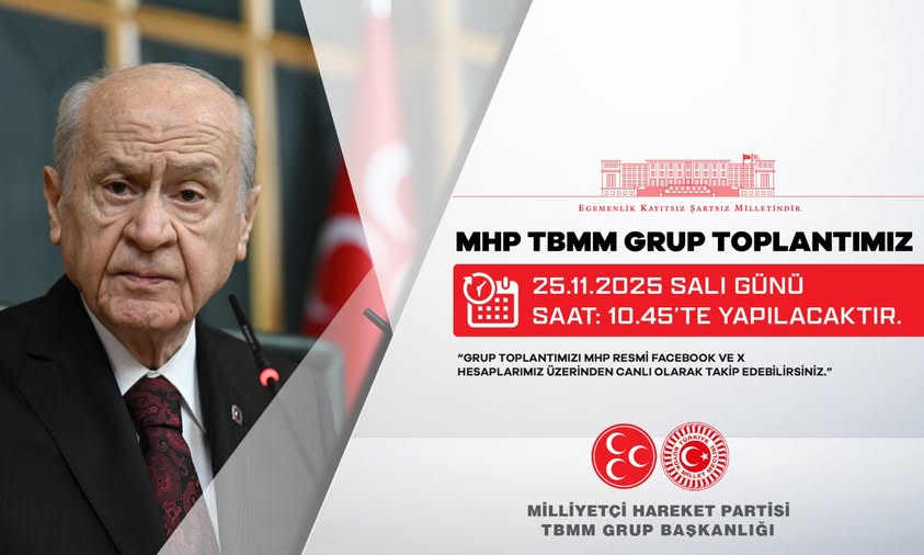 MHP TBMM Grup Toplantısı Yarın Gerçekleşecek
