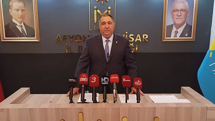 İYİ Parti Afyonkarahisar İl Kongresi'nde Teşekkür ve Birlik Mesajı