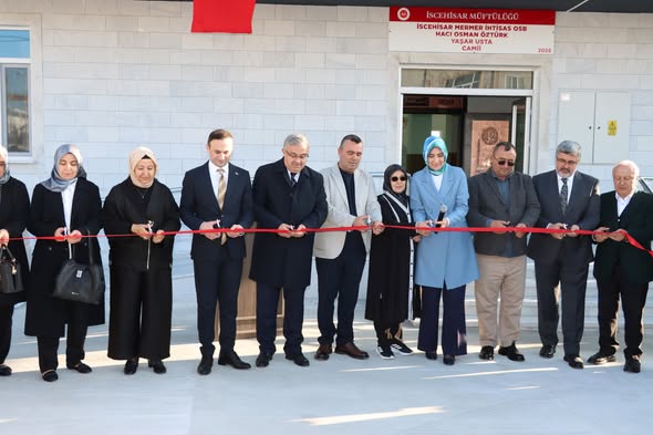 Afyonkarahisar'da İscehisar OSB'ye Yeni Cami Açıldı