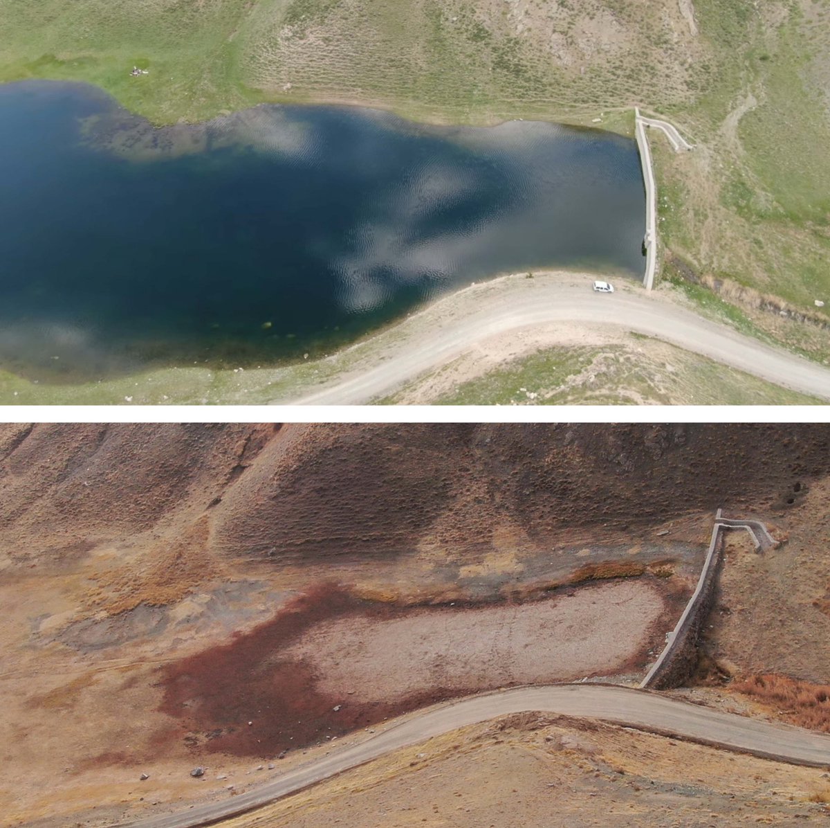 Van'daki 2800 Yıllık Antik Urartu Barajı Tamamen Kurudu