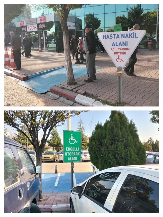 Afyonkarahisar'da Engelli ve Yaşlı Hastalar İçin