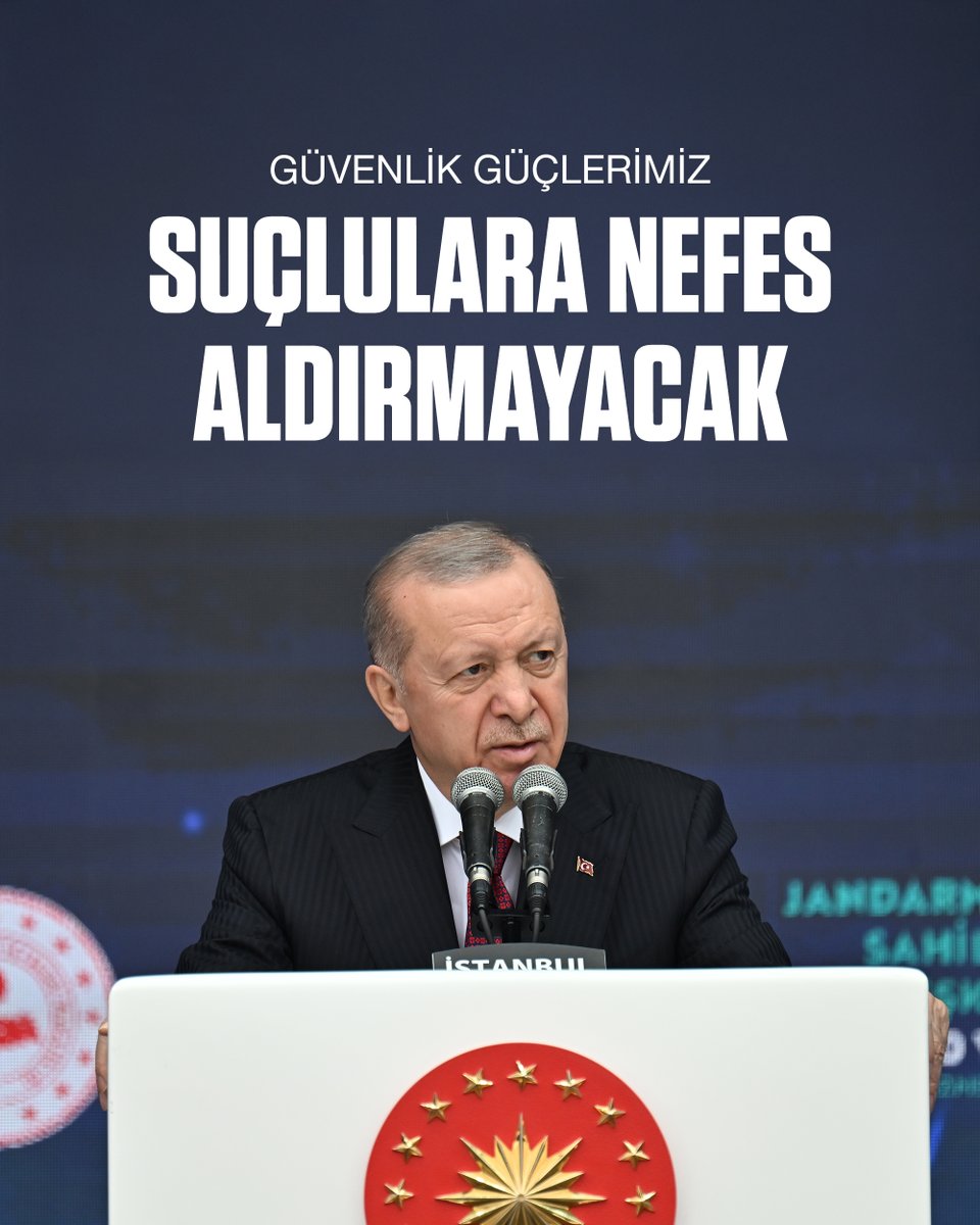 Cumhurbaşkanı Erdoğan'dan Güvenlik Güçlerine Tam Destek ve Suçla Mücadele Mesajı