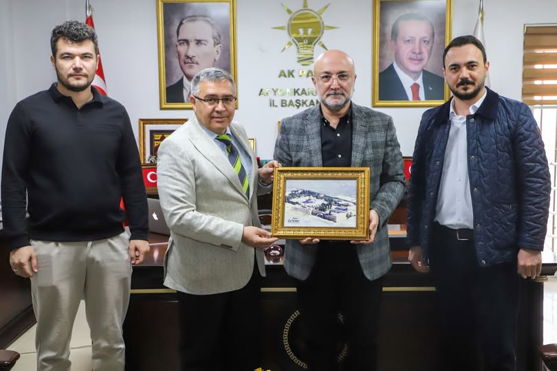 Afyonkarahisar'da AK Parti İl Başkanlığı'na Önder İmam Hatipliler Derneği Ziyareti