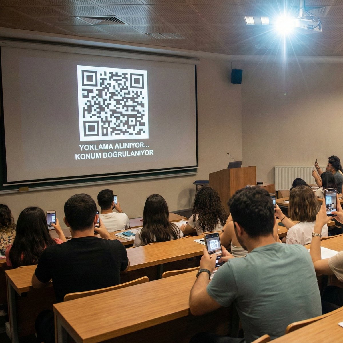 Üniversitelerde QR Kod ile Yoklama Dönemi Başlıyor