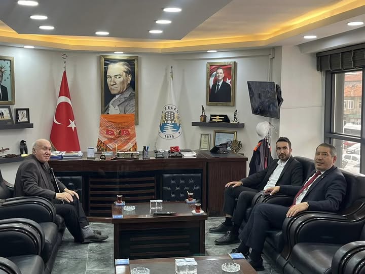 Karaadilli Belediye Başkanı Dinar'da Dayanışma Ziyareti Gerçekleştirdi