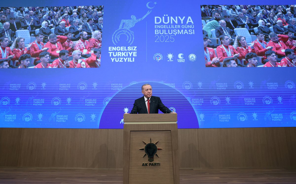 Cumhurbaşkanı Erdoğan'dan Engelliler Günü Mesajı ve Erişilebilirlik Ödülleri