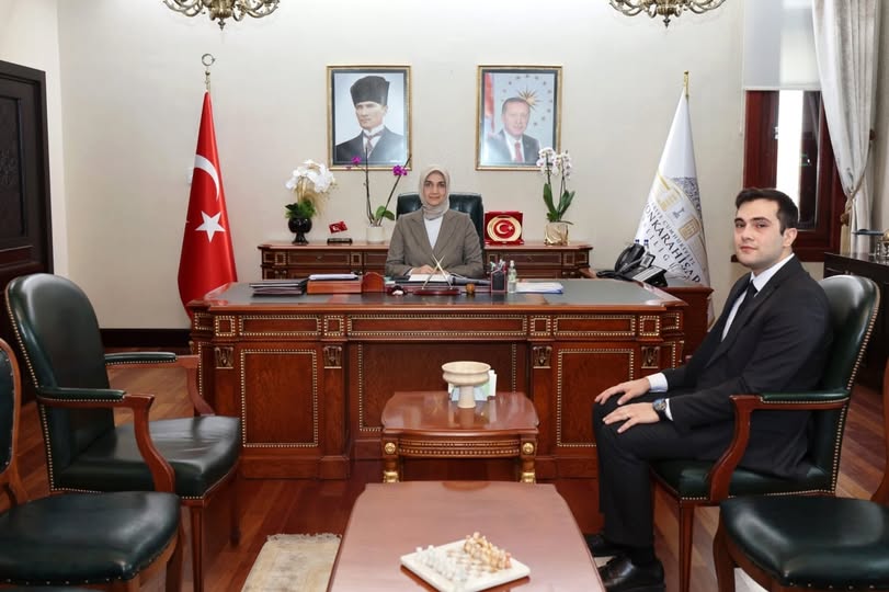 Afyonkarahisar Valisi Yiğitbaşı, Göreve Yeni Başlayan Kaymakam Adayını Kabul Etti