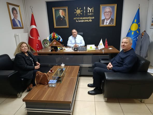 UMFED Temsilcisinden İYİ Parti Afyonkarahisar İl Başkanı'na Ziyaret: Uyuşturucu ile Mücadelede İş Birliği