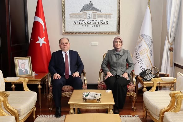 Yargıtay Başkanı Kerkez, Afyonkarahisar Valisi Yiğitbaşı'nı Ziyaret Etti