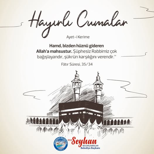 İscehisar Belediye Başkanı'ndan Cuma Mesajı