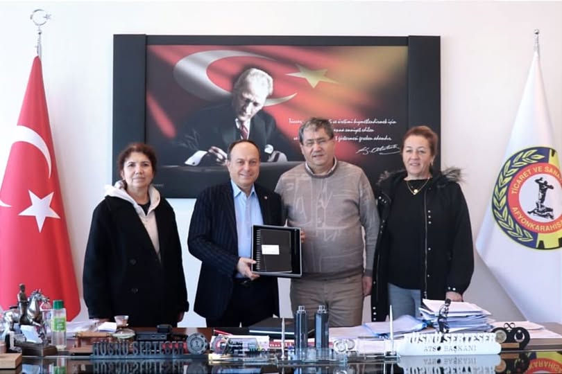 MOVAK Yönetimi Afyonkarahisar TSO Başkanını Ziyaret Etti