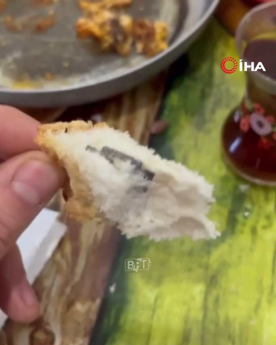 Nevşehir'de Satın Alınan Ekmekte Jilet Bulundu