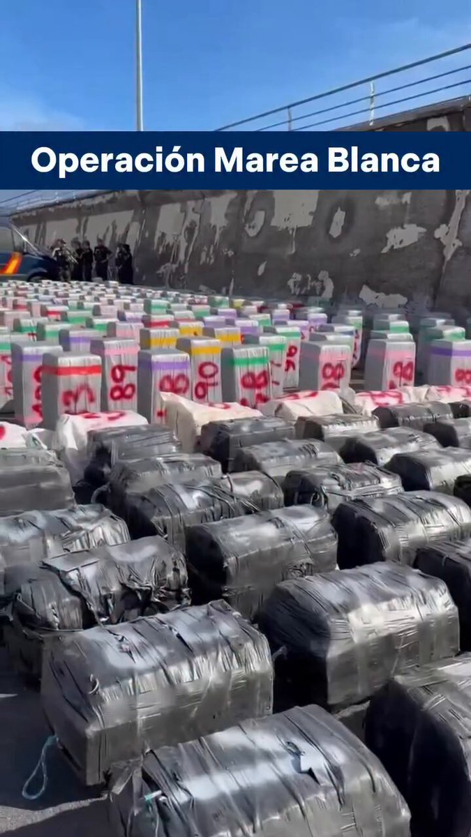 İspanya'da Düzenlenen Operasyonda 10 Ton Kokain Ele Geçirildi