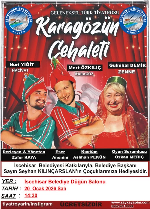 İscehisar'da Çocuklara Özel Ücretsiz 