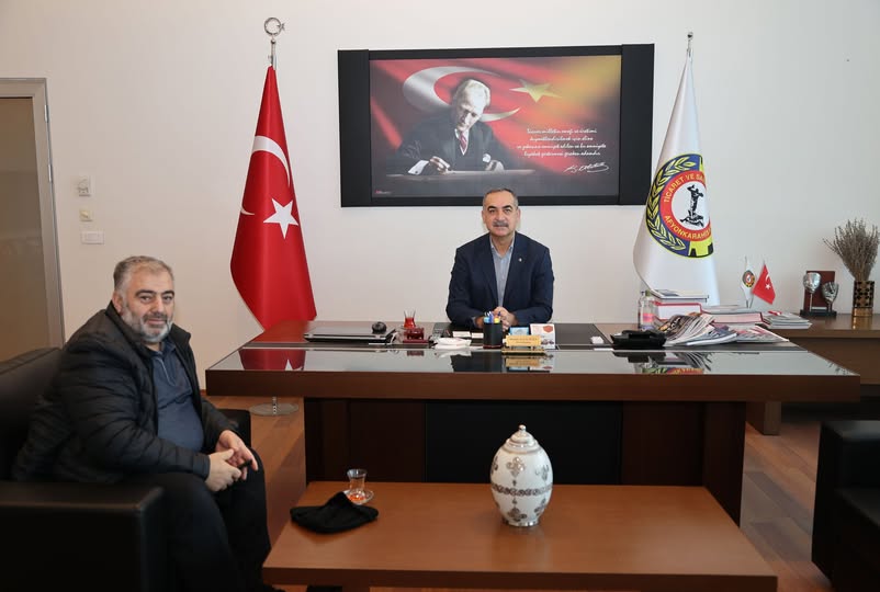 Mahmut Araç, Afyonkarahisar Ticaret ve Sanayi Odası Başkanını Ziyaret Etti