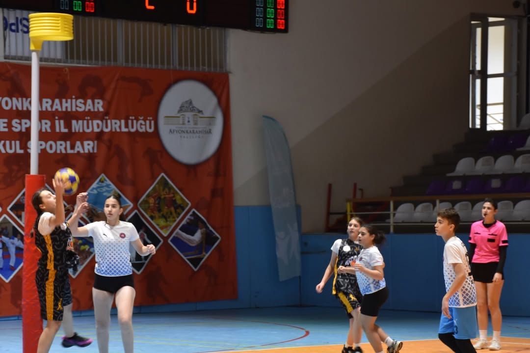 Afyonkarahisar'da Korfbol Müsabakaları Sona Erdi