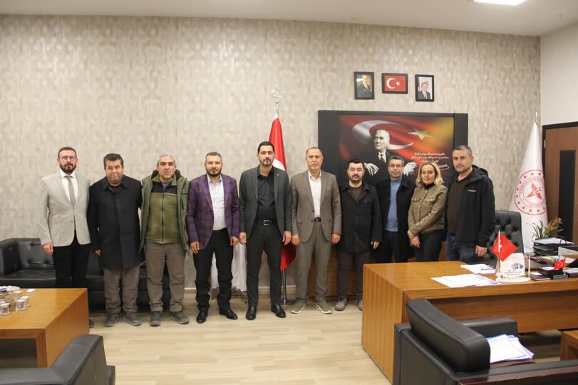 AK Parti Afyonkarahisar Teşkilatından Devlet Hastanesi Başhekimine Hayırlı Olsun Ziyareti