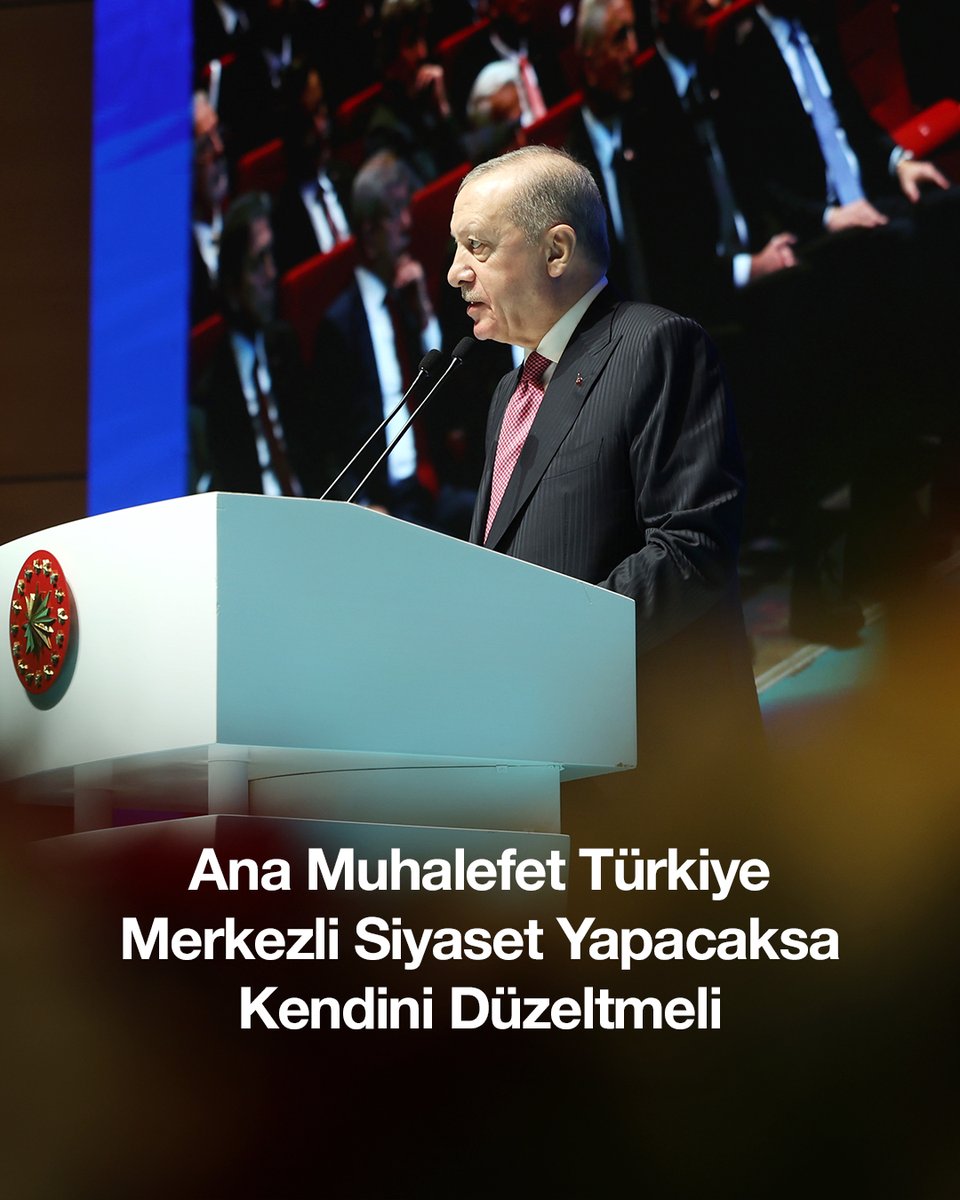 Türkiye Cumhurbaşkanı Erdoğan'dan Muhalefete 