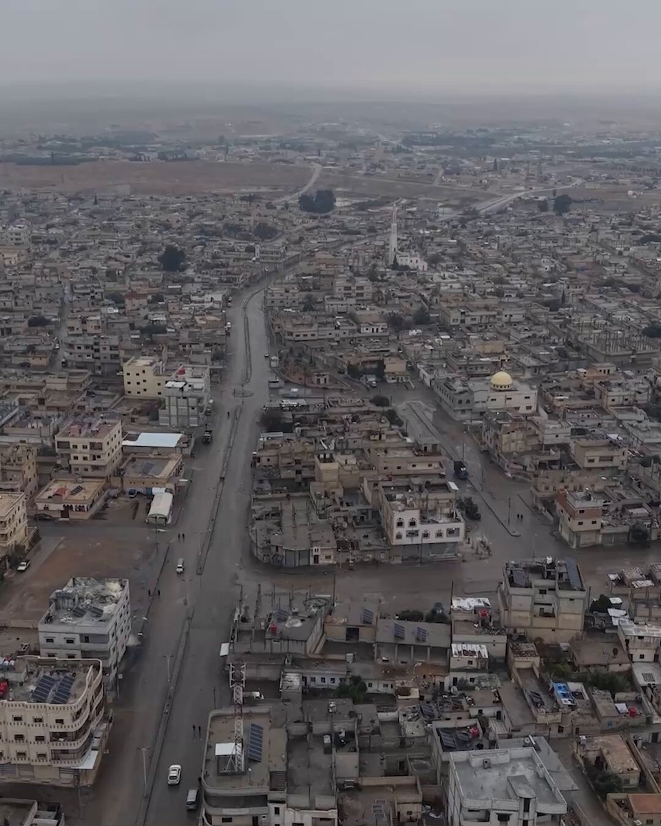Suriye Ordusunun Kontrolüne Geçen Tabka'nın Havadan Görüntüleri Yayınlandı