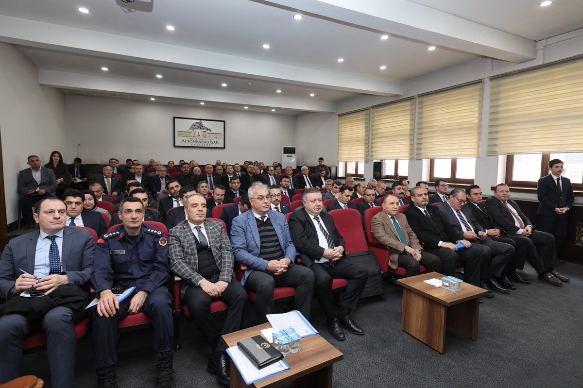 Afyonkarahisar'da 2026 Yılı İl Koordinasyon Kurulu Toplantısı Gerçekleştirildi