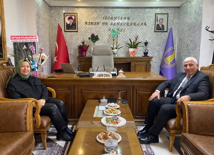 İscehisar'da Yeni Esnaf Odası Başkanına Ziyaret