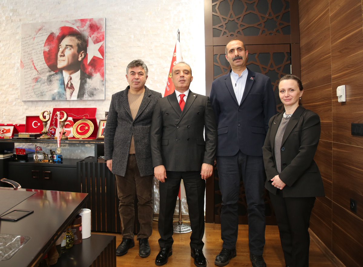 TÜRKAV Afyonkarahisar Şubesi Emniyet Müdürü'nü Ziyaret Etti