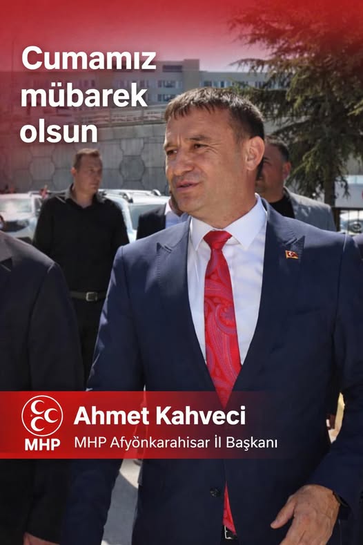 Milliyetçi Hareket Partisi'nden Cuma Mesajı: