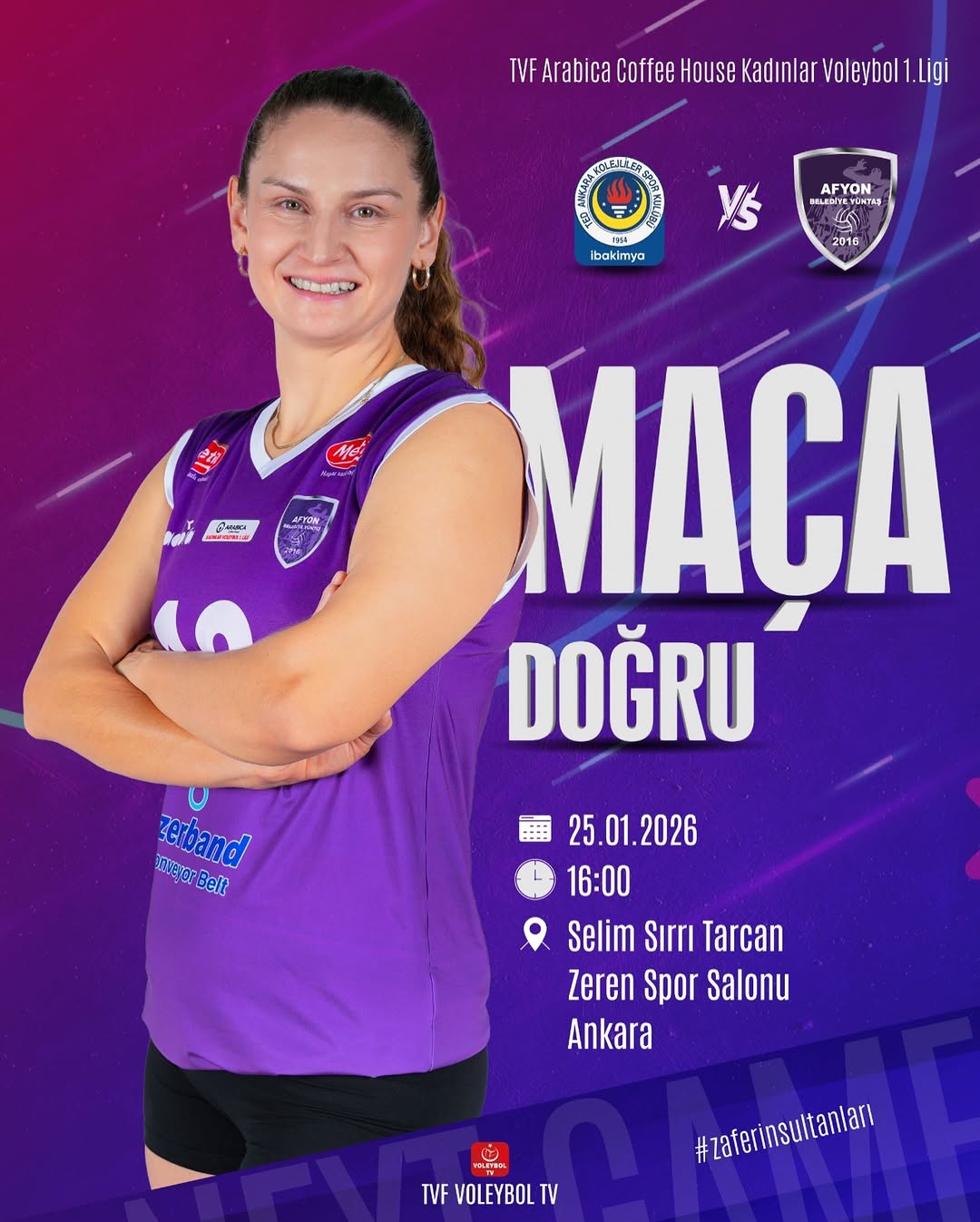 Afyon Belediye Yüntaş, Ted Ankara Kolejliler'i Konuk Edecek