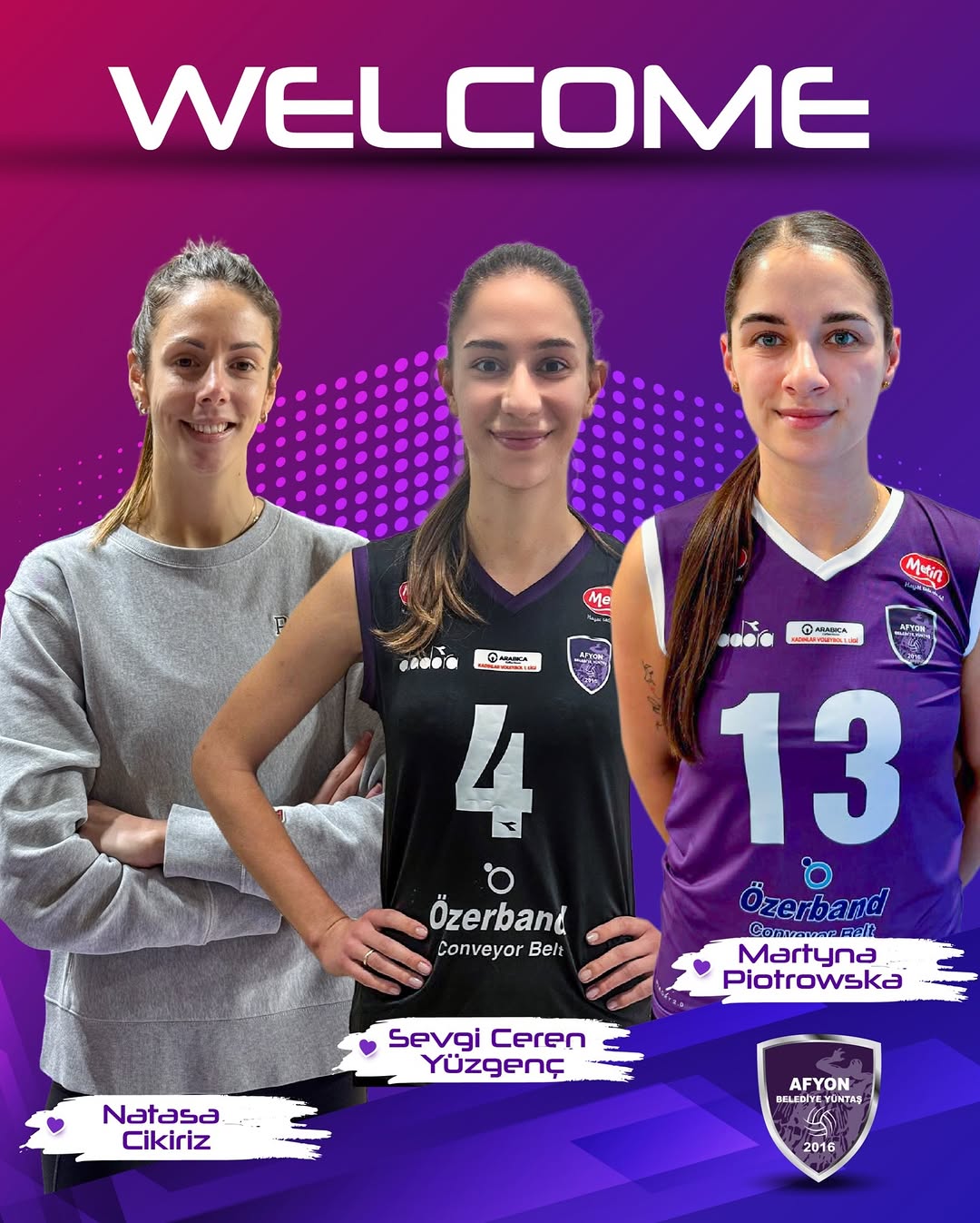 Afyon Belediye Yüntaş Spor, Sultanlar Ligi Hedefiyle Kadrosunu Güçlendiriyor