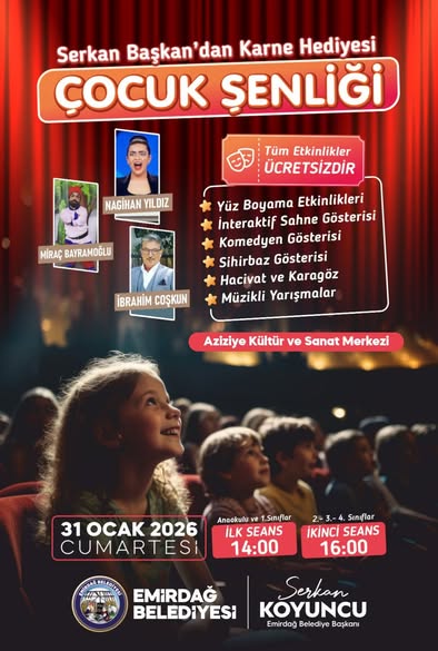 Emirdağ'da Çocuklar İçin Yarıyıl Şenliği