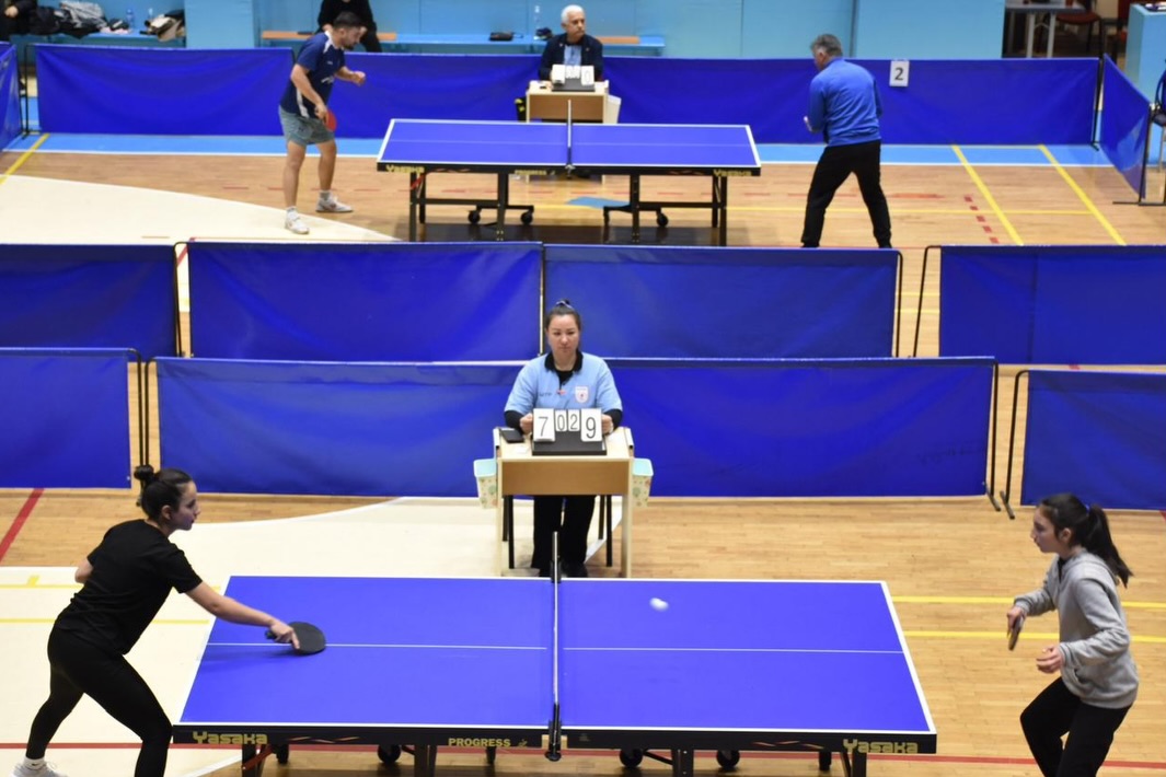 Afyonkarahisar'da Masa Tenisi Türkiye Şampiyonası İl Seçmeleri Sona Erdi