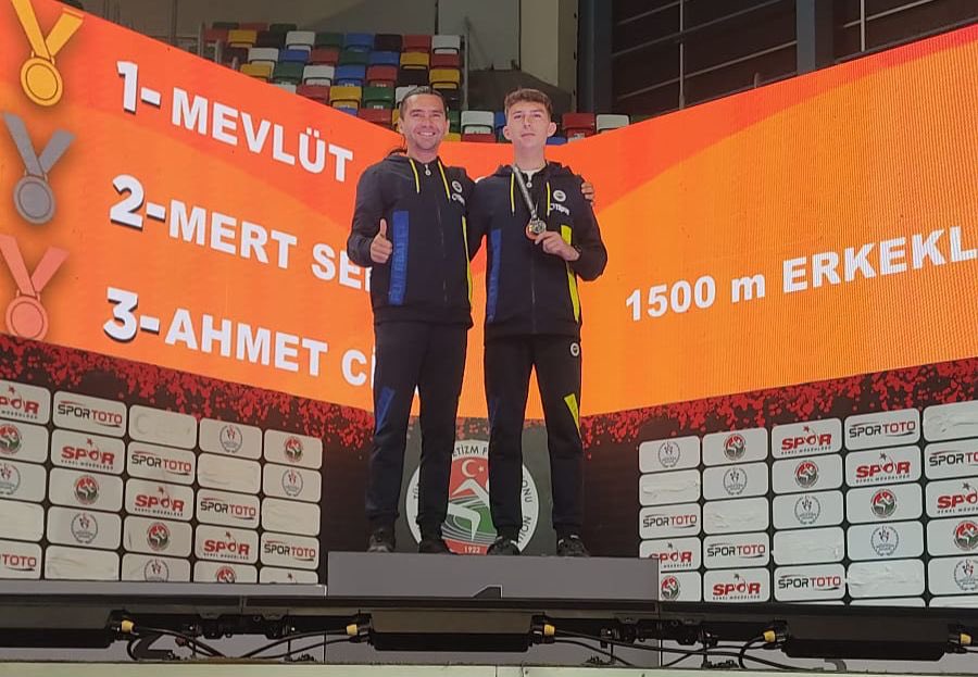 Afyonkarahisarlı Atlet Mert Selek, Türkiye İkinciliği Elde Etti