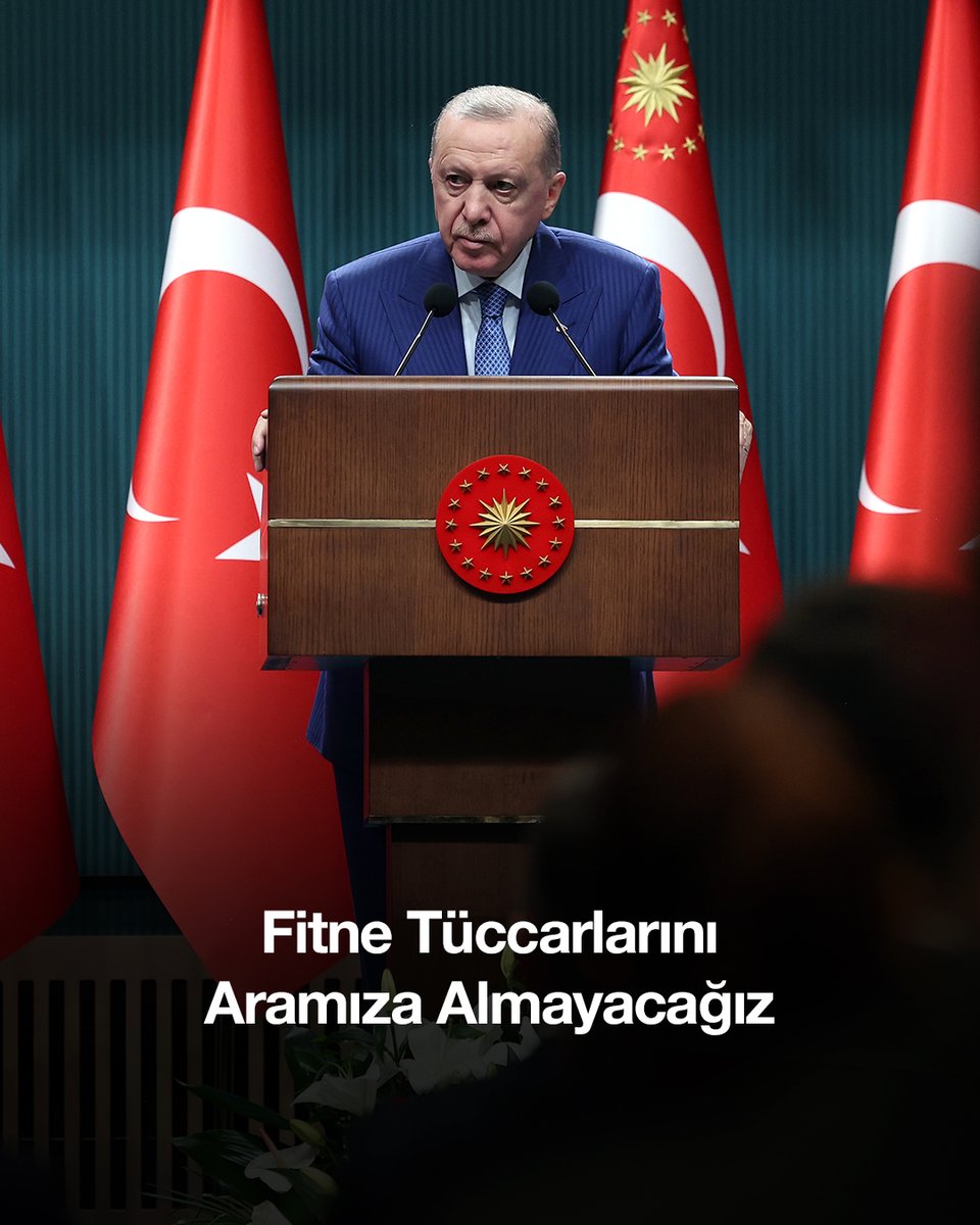 Türkiye Cumhurbaşkanı Erdoğan'dan Suriye Mesajı: "Sel Gider, Kum Kalır"