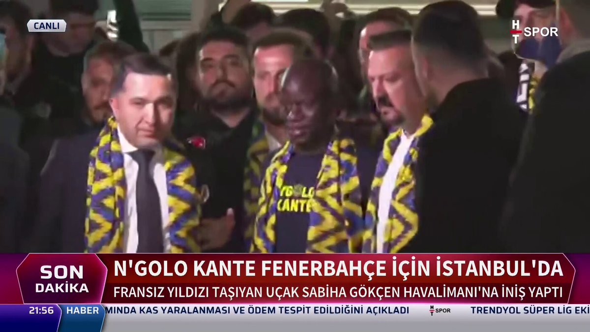 Golo Kanté, İstanbul'da Fenerbahçe Taraftarlarıyla Buluştu