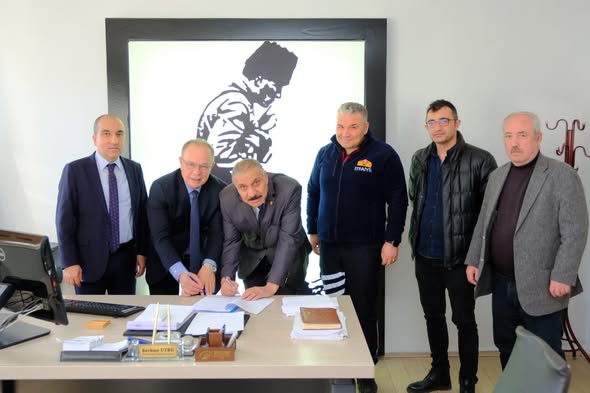 Dinar Belediyesi'nde Toplu İş Sözleşmesi İmzalandı