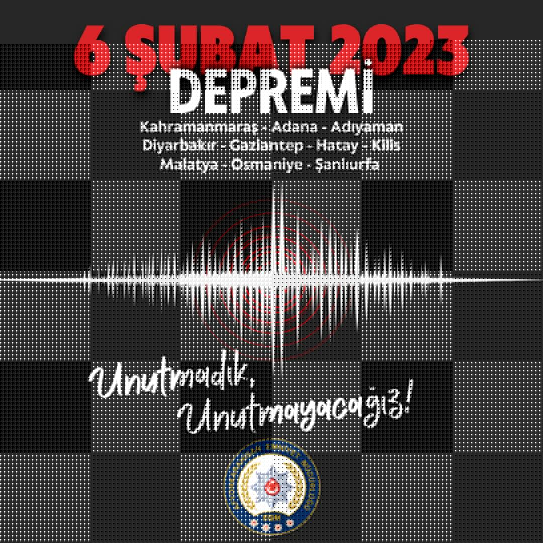 Afyonkarahisar Emniyeti'nden Deprem Anma Mesajı ve Dayanışma Vurgusu