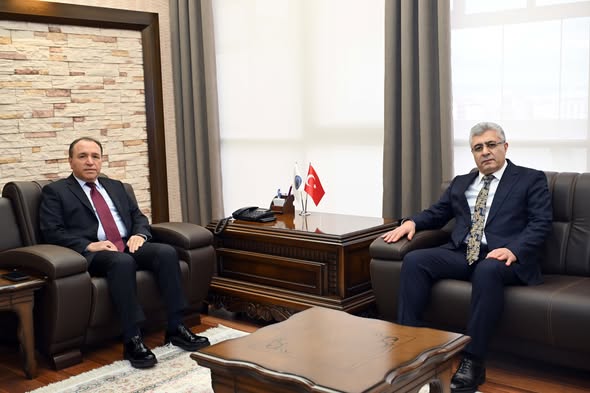 Afyon Kocatepe Üniversitesi'nde Yargıtay Cumhuriyet Başsavcısından Nezaket Ziyareti