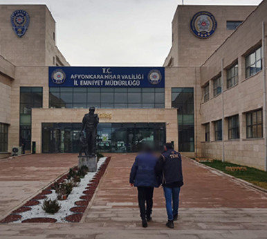 Afyonkarahisar'da FETÖ/PYD Terör Örgütü Üyesi Yakalandı