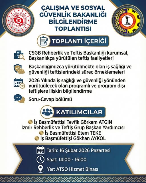 Afyonkarahisar'da İşverenlere Sosyal Güvenlik Bilgilendirme Toplantısı