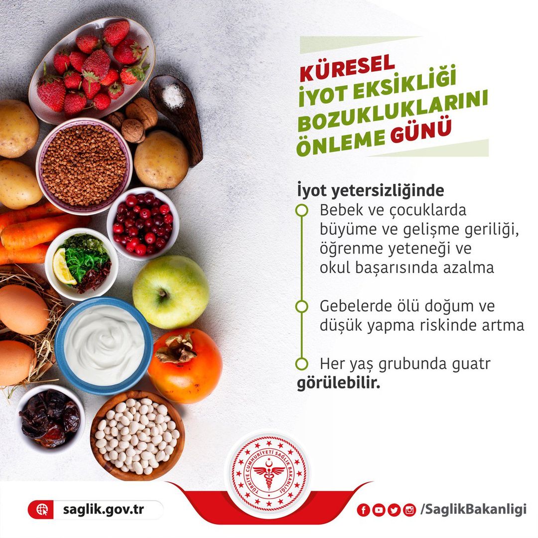 İyot Yetersizliği ve Etkileri Hakkında Bilgilendirme