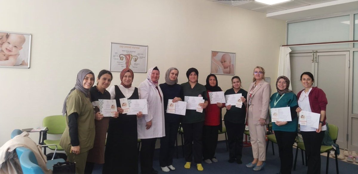 Burdur Devlet Hastanesi, Gebe Okulunda Eğitim Düzenledi