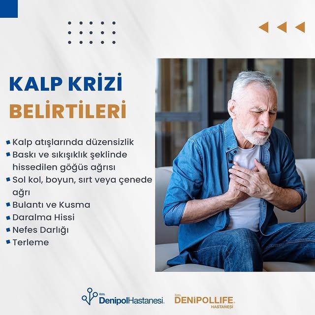 Kalp Krizi Belirtilerine Dikkat