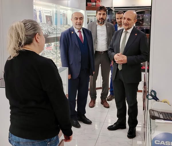 Saadet Partisi Eskişehir'de Esnafla Buluşma ve Destek Vurgusu
