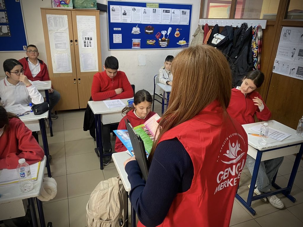 Beylikova Gençlik Merkezi Öğrencilerle Buluşuyor