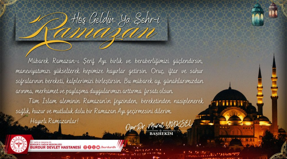 Burdur Devlet Hastanesi'nde Yeni Koronavirüs Test Merkezi Açılış Töreni