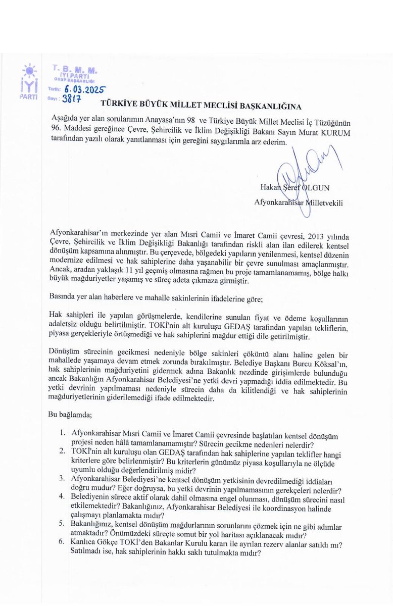 Afyonkarahisar'da Kentsel Dönüşüm Sorunu: Vatandaşlar 11 Yıldır Bekliyor