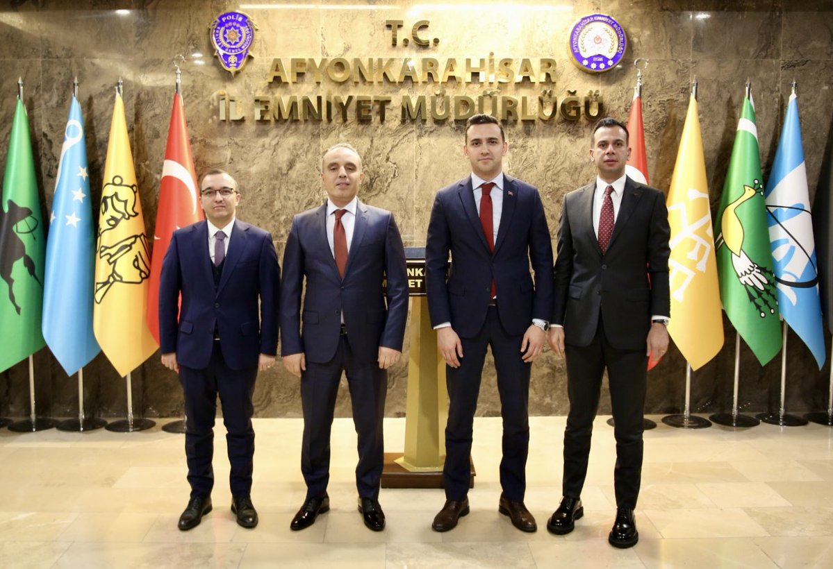 Sinanpaşa Kaymakamlığı, Yeni Görevlere Hayırlı Olun Ziyareti
