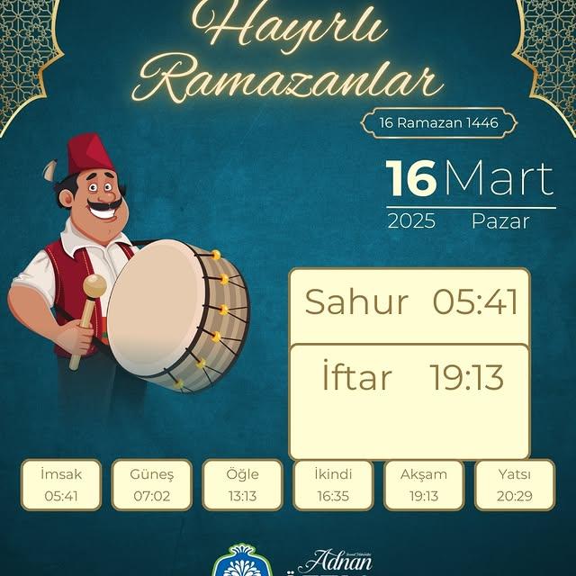 Sandıklı'da Ramazan Ayı Başladı: Sahur ve İftar Saatleri Duyurulandı